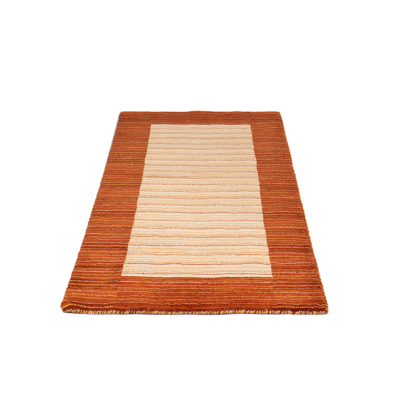 Tapis Gabbeh - Loribaft Softy - 132 x 72 cm - beige