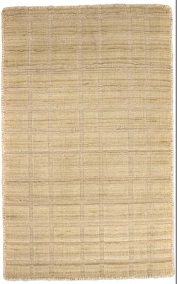 Tapis en laine - 89 x 55 cm - beige