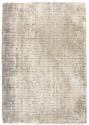 Tapis en viscose - 95 x 65 cm - beige