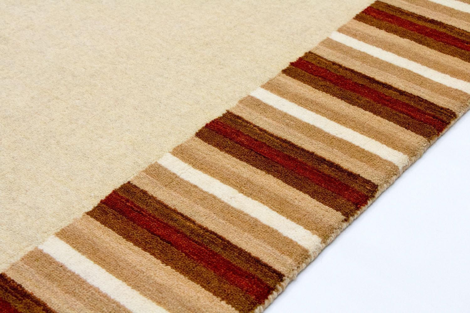 Tapis en laine - 177 x 116 cm - beige