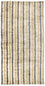 Tapis en viscose - 180 x 94 cm - multicolore
