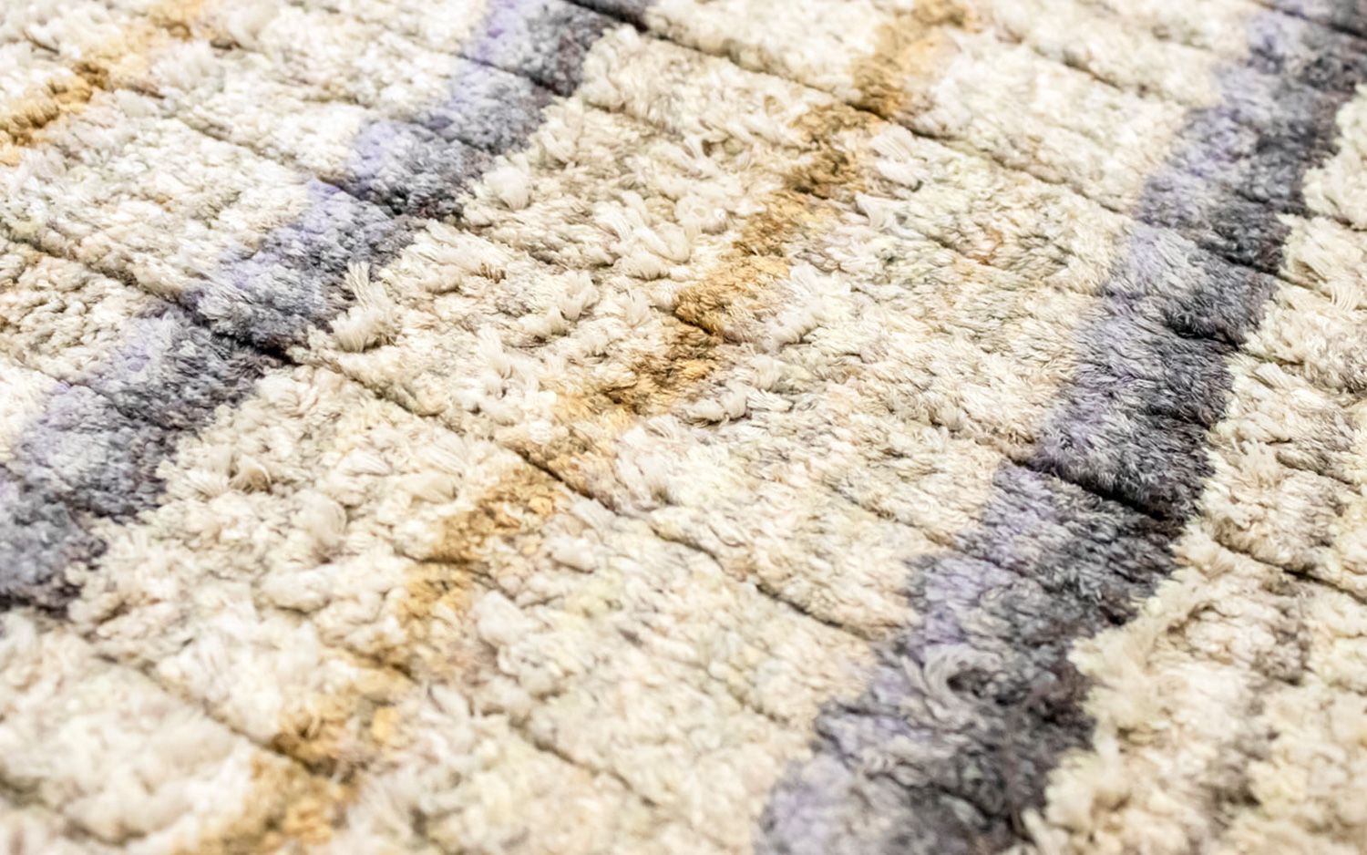 Tapis en viscose - 180 x 94 cm - multicolore