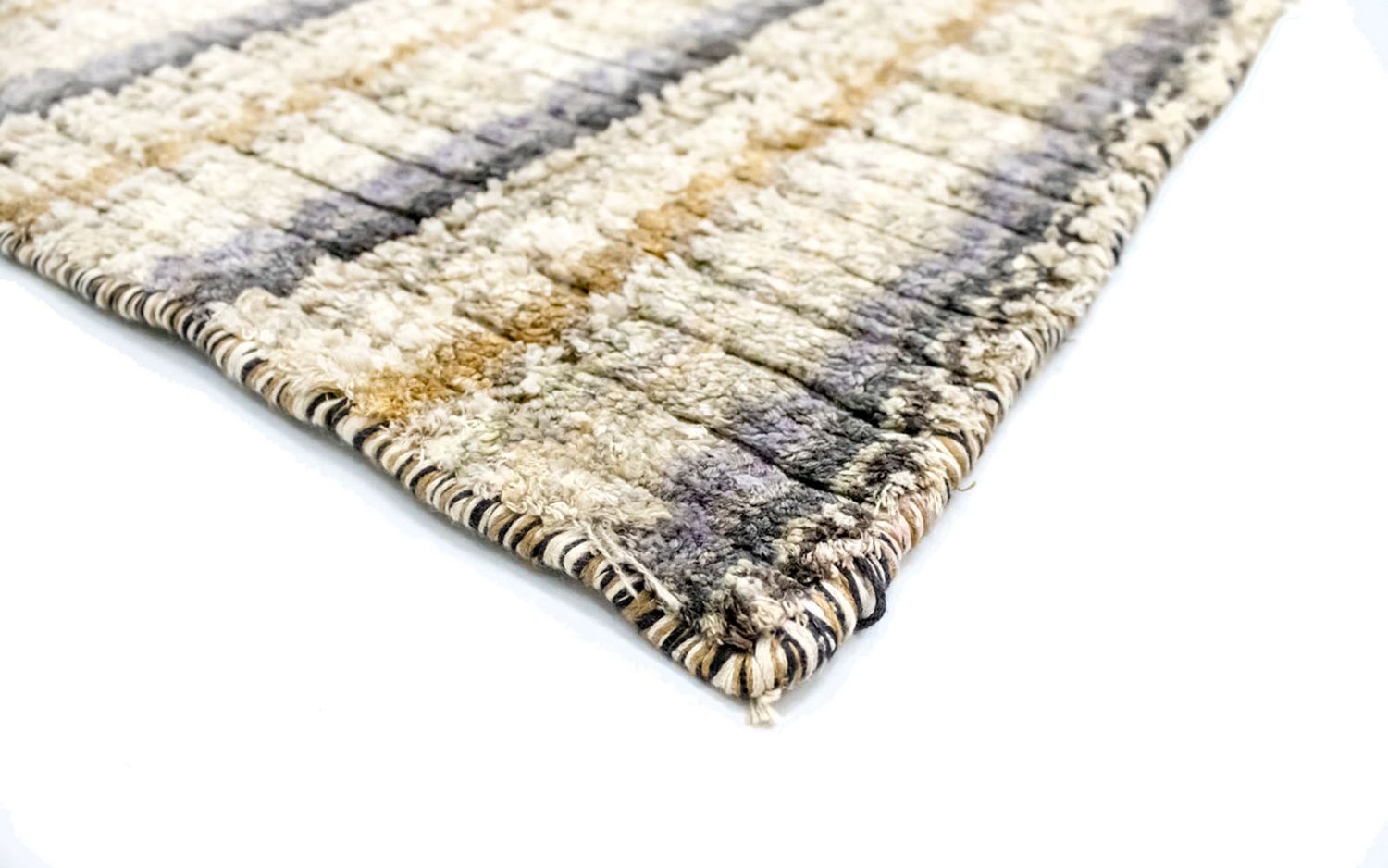 Tapis en viscose - 180 x 94 cm - multicolore