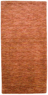 Tapis en laine - 136 x 72 cm - marron