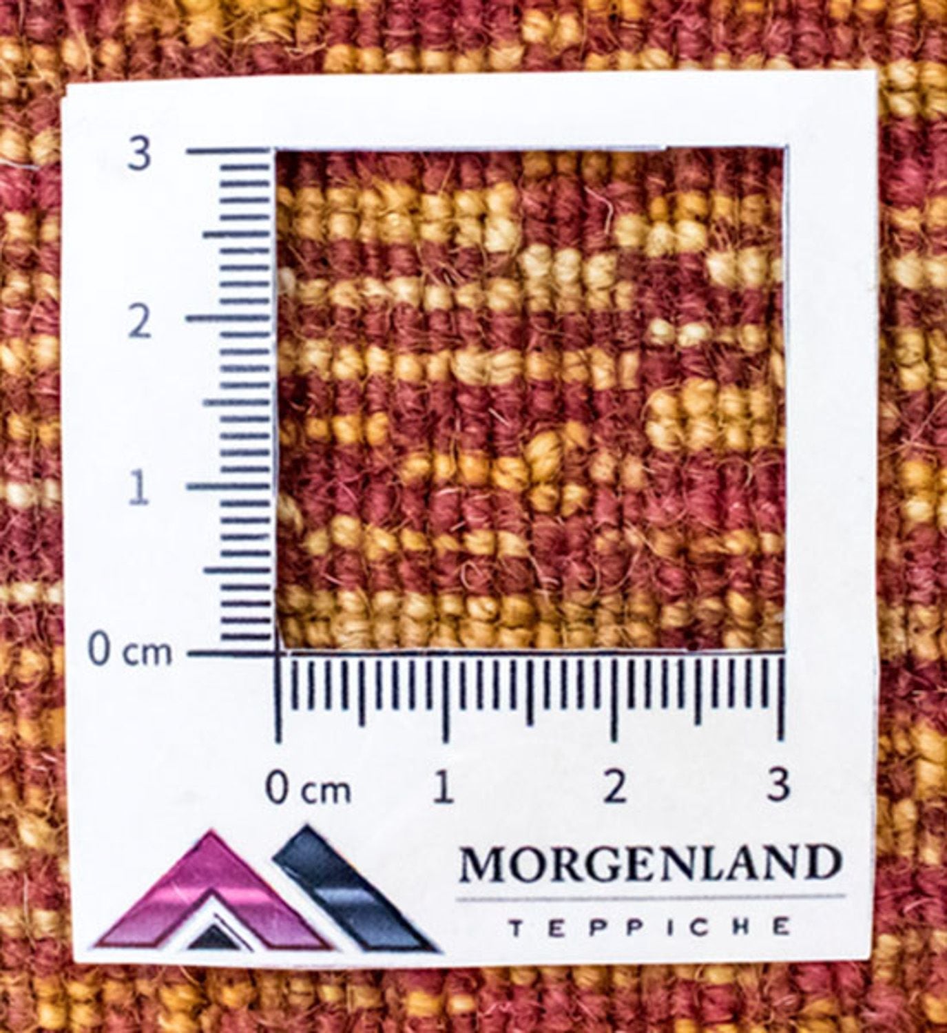 Tapis en laine - 136 x 72 cm - marron