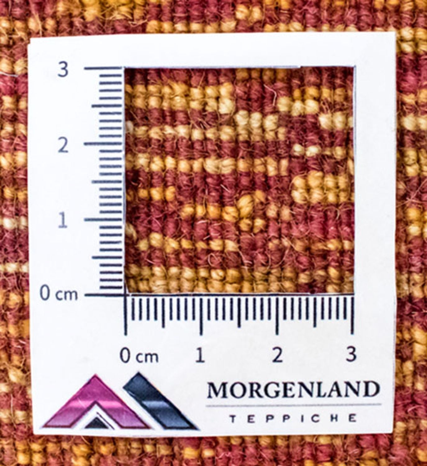 Tapis en laine - 136 x 72 cm - marron