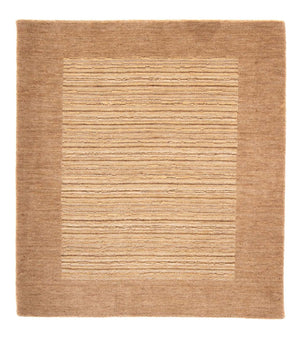 Tapis Gabbeh - Loribaft Softy - 117 x 91 cm - marron clair