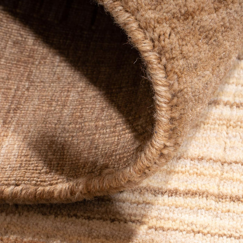 Tapis Gabbeh - Loribaft Softy - 117 x 91 cm - marron clair
