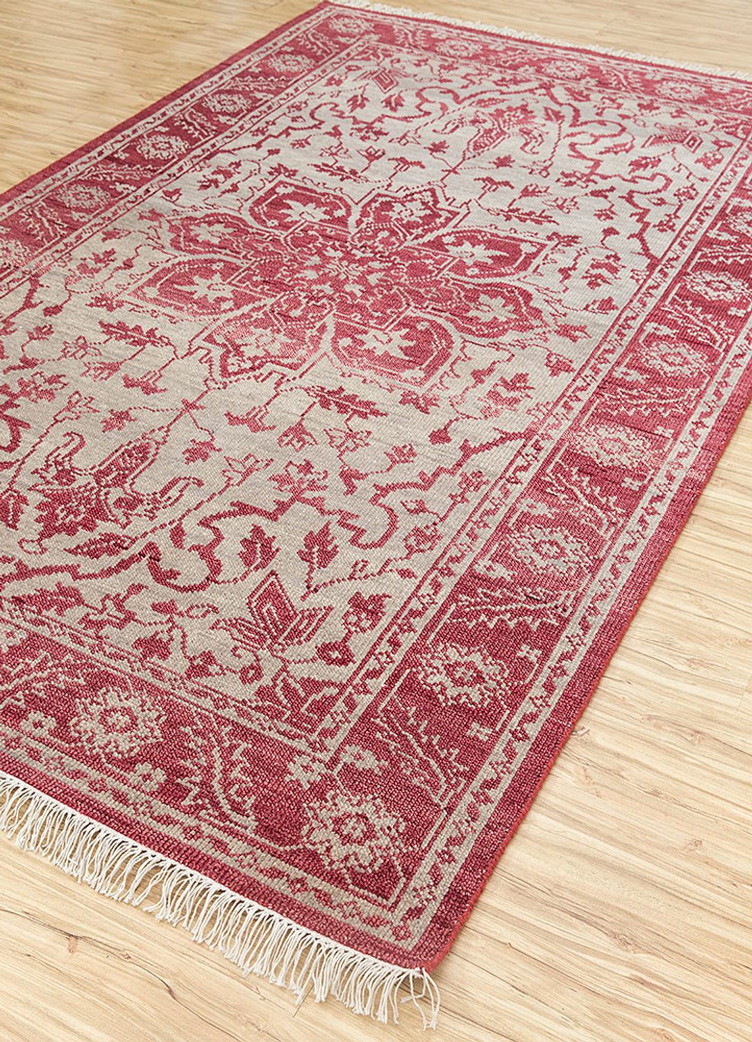 Tapis en laine - 300 x 200 cm - orange