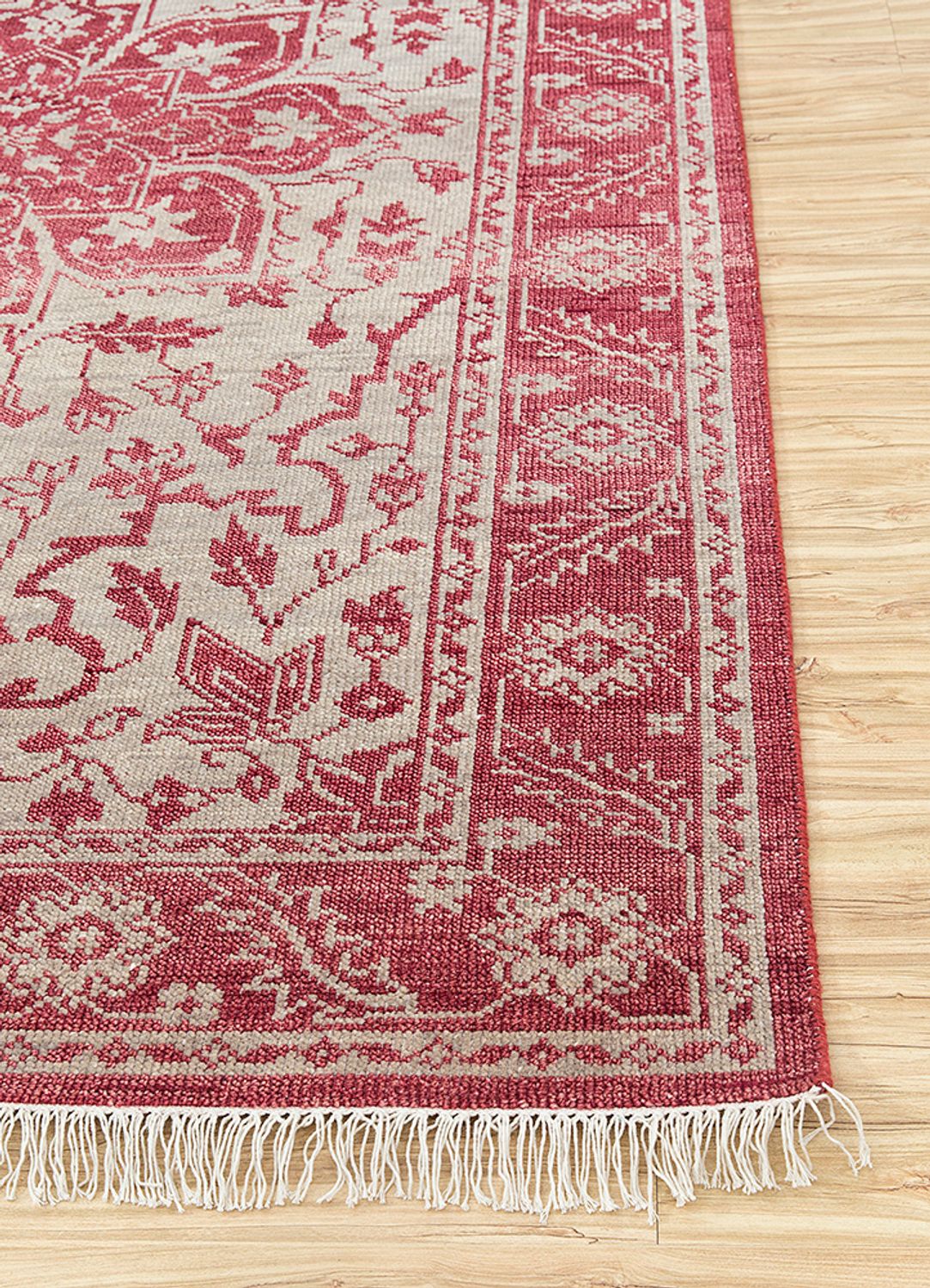 Tapis en laine - 300 x 200 cm - orange