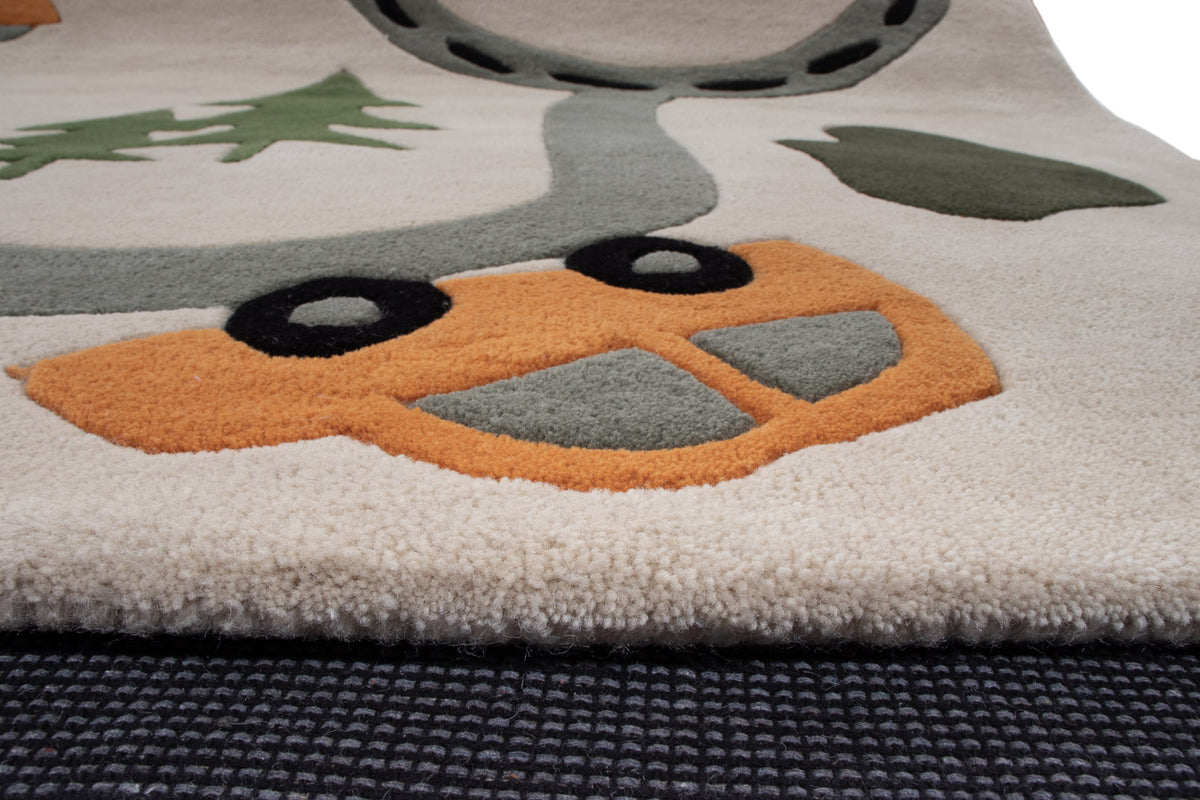 Rue de Jeu Village Tapis Enfant