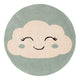 Nuage Tapis Enfant Rond