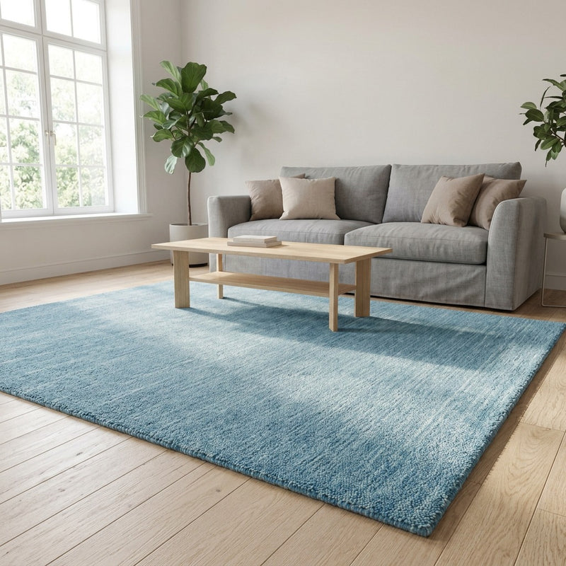 Tapis Gabbeh tissé Tapis Uni - Tapis en laine