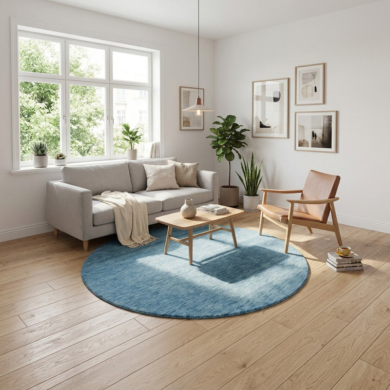 Tapis Gabbeh tissé Tapis Uni - Tapis en laine