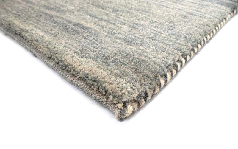 Tapis Gabbeh - Indus - 90 x 60 cm - gris clair