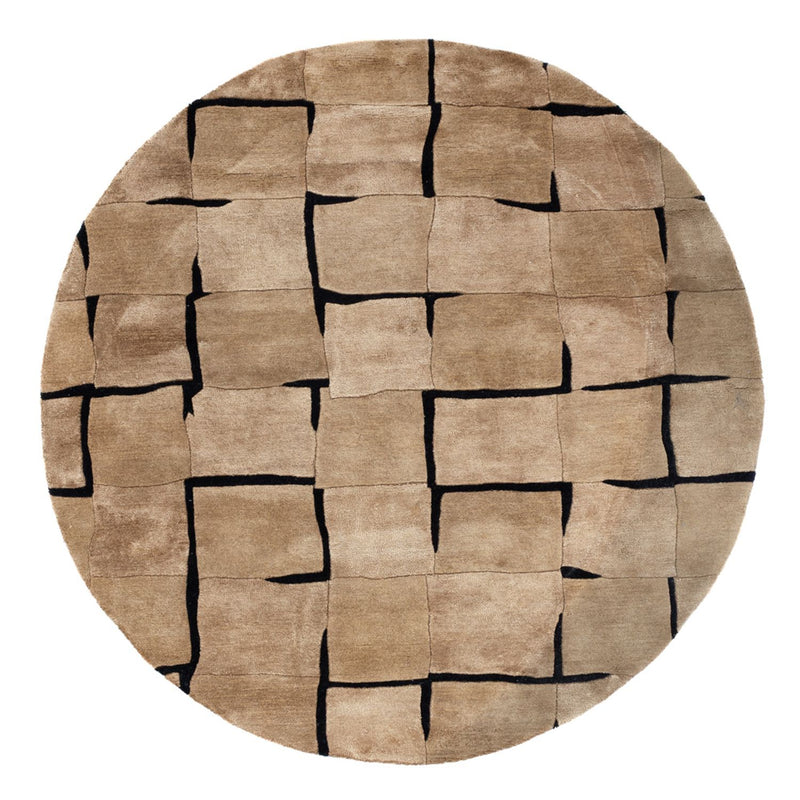 Tapis design - LunarLuxe - ronde