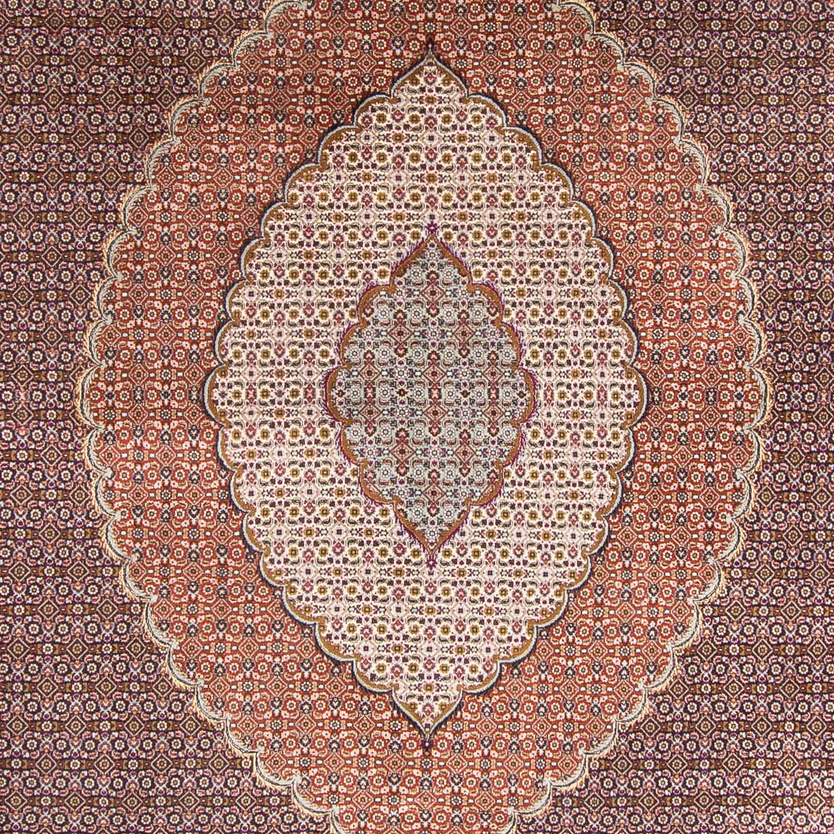 Tapis persan - Tabriz - Royal - 390 x 304 cm - noir