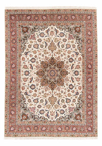 Tapis persan - Tabriz - Royal - 214 x 149 cm - crème