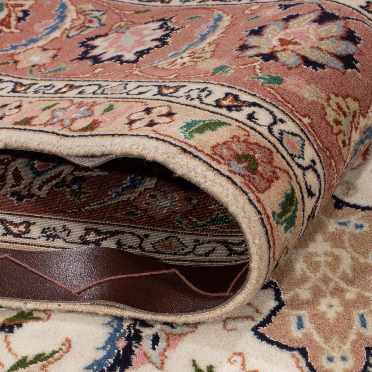 Tapis persan - Tabriz - Royal - 214 x 149 cm - crème