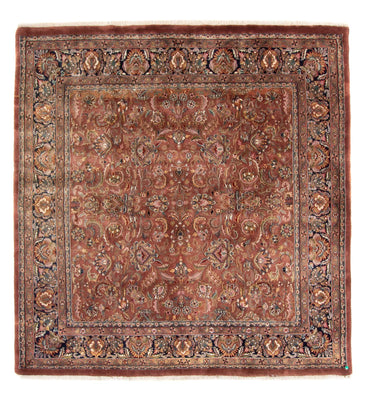 Tapis oriental - Bidjar - Indus carré  - 200 x 200 cm - rouille