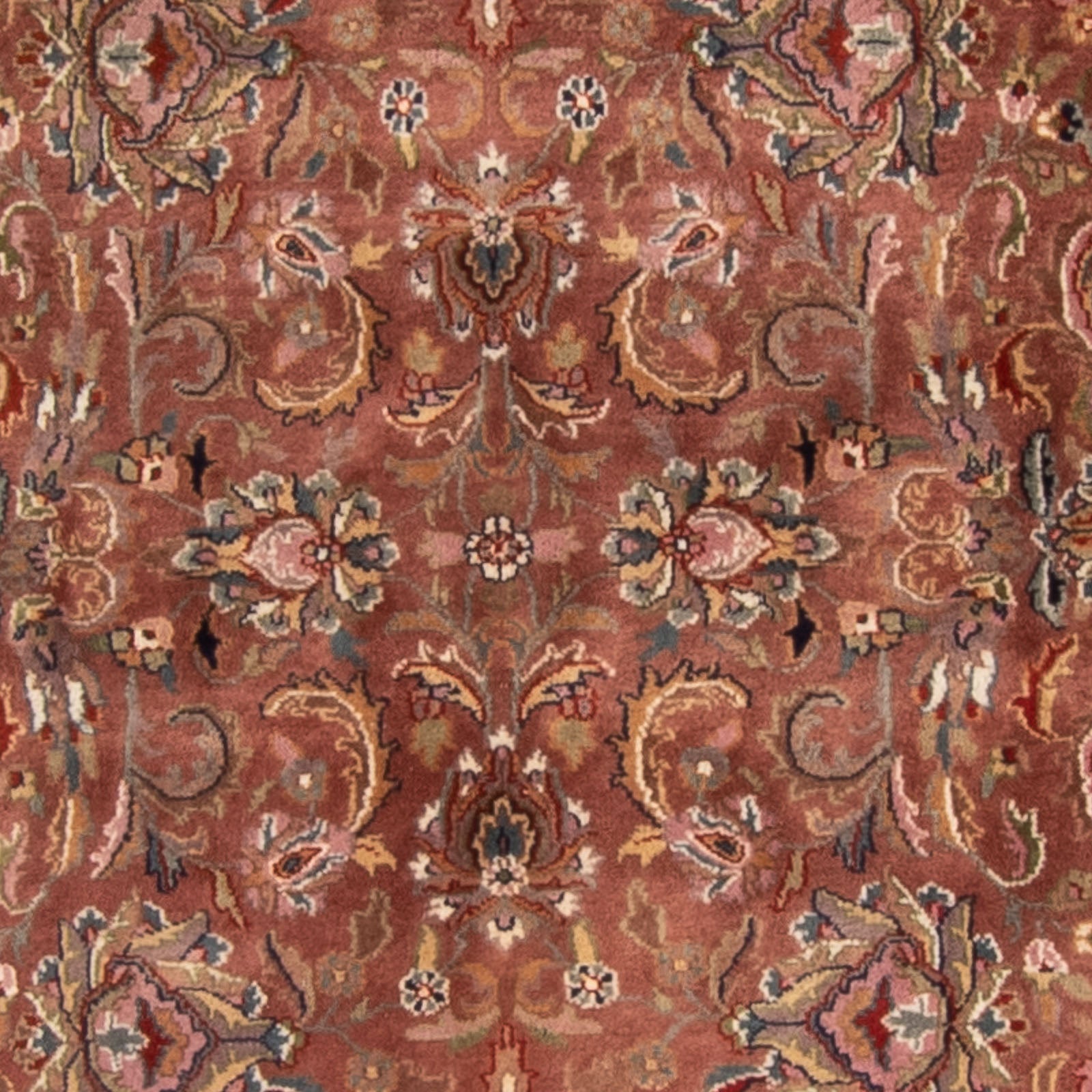 Tapis oriental - Bidjar - Indus carré  - 200 x 200 cm - rouille