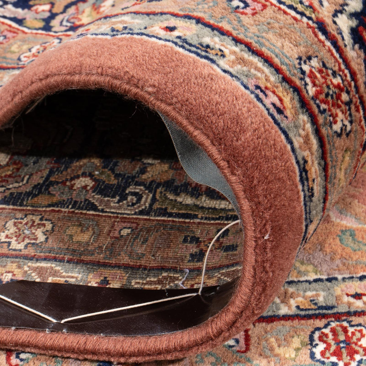 Tapis oriental - Bidjar - Indus carré  - 200 x 200 cm - rouille