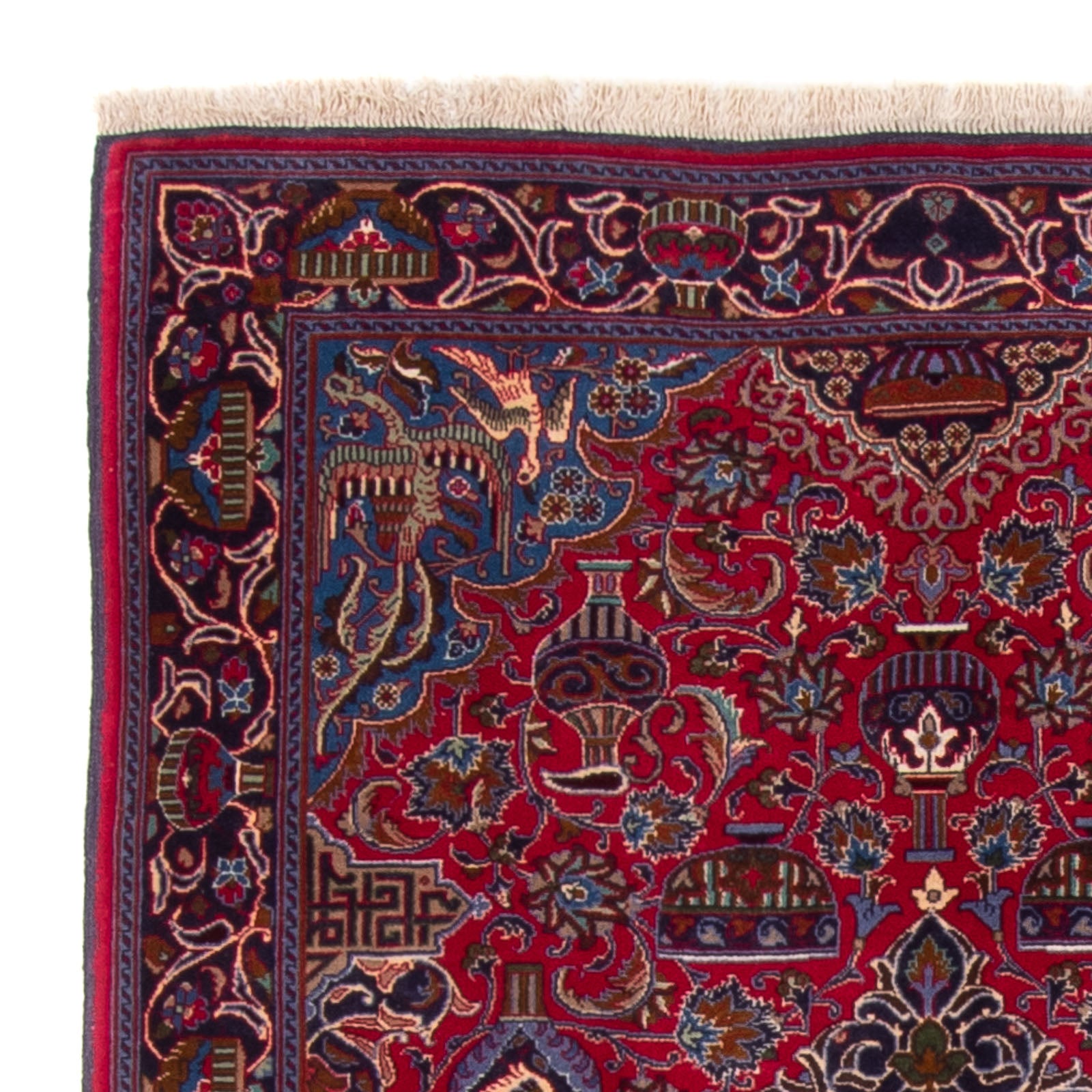 Tapis persan - Classique - 185 x 123 cm - rouge