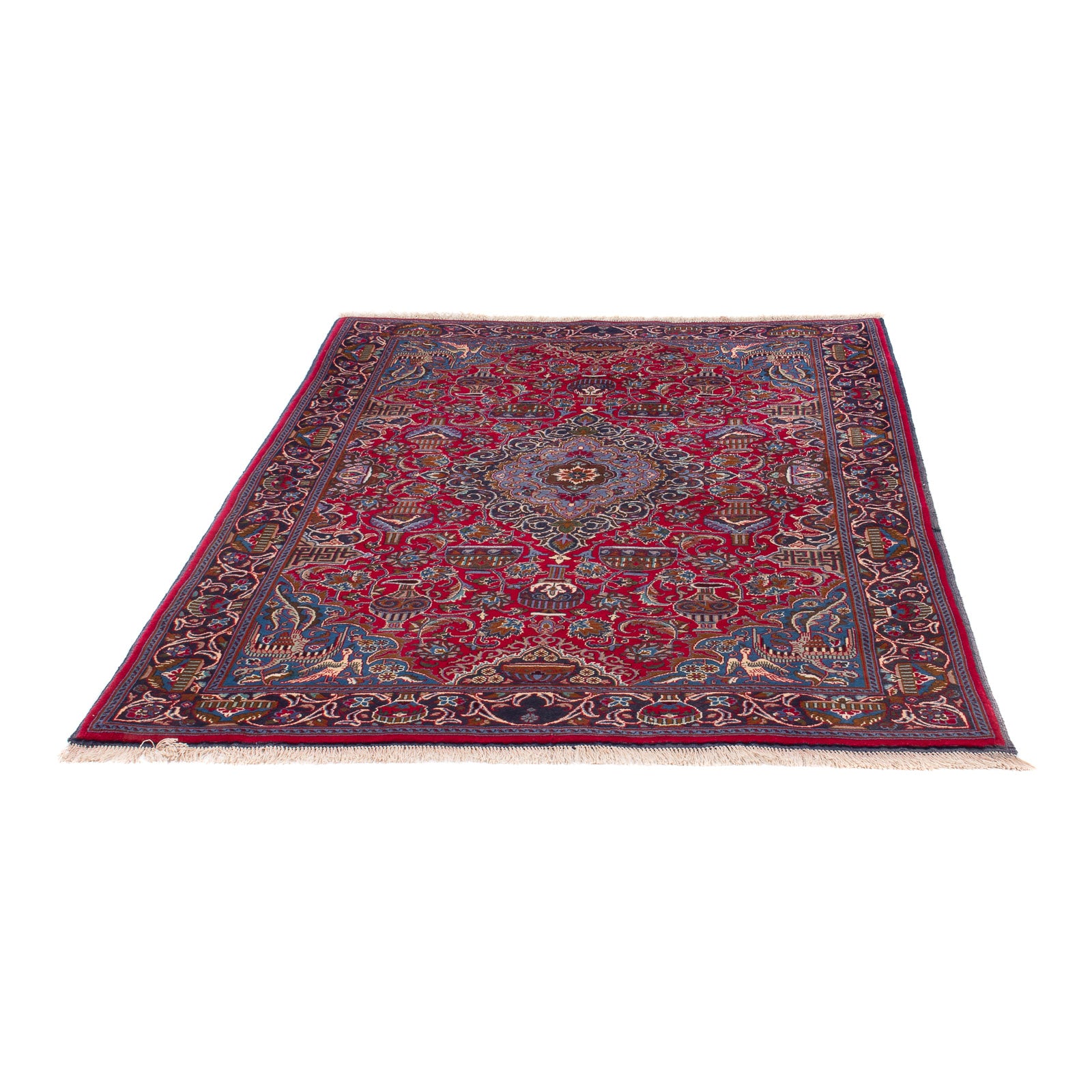 Tapis persan - Classique - 185 x 123 cm - rouge
