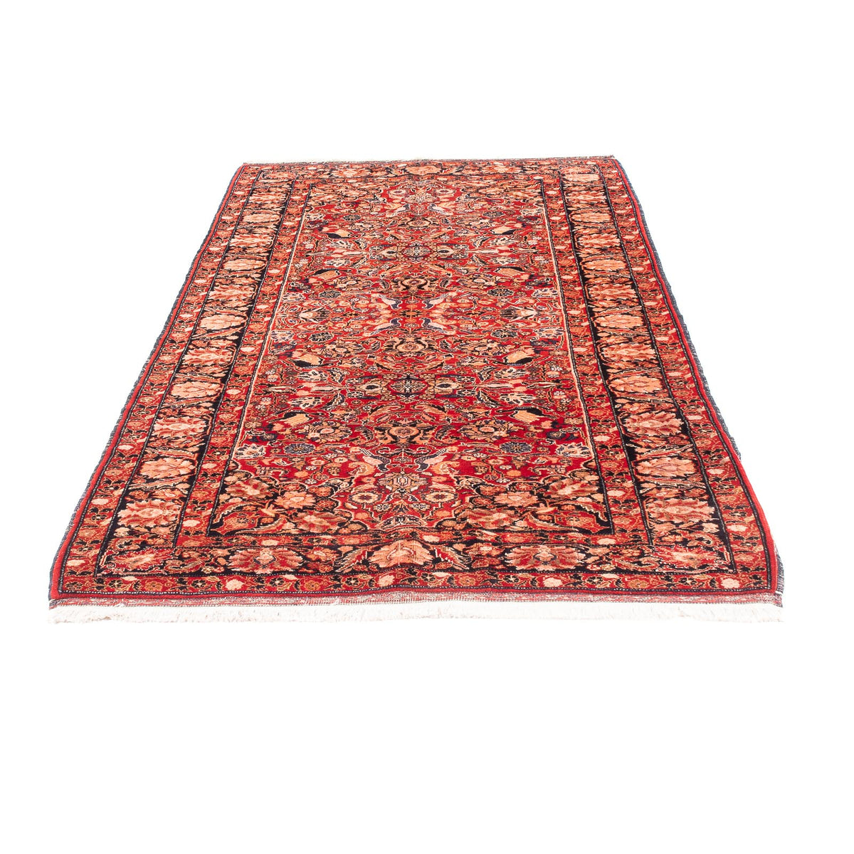 Tapis de couloir Tapis afghan - 194 x 108 cm - rouge