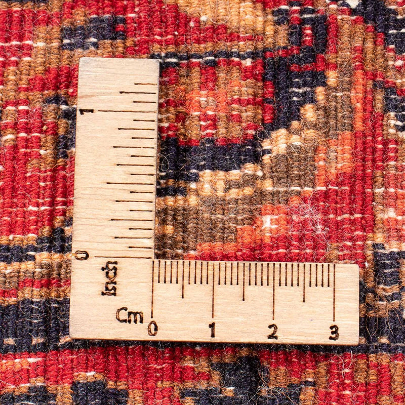 Tapis de couloir Tapis afghan - 194 x 108 cm - rouge