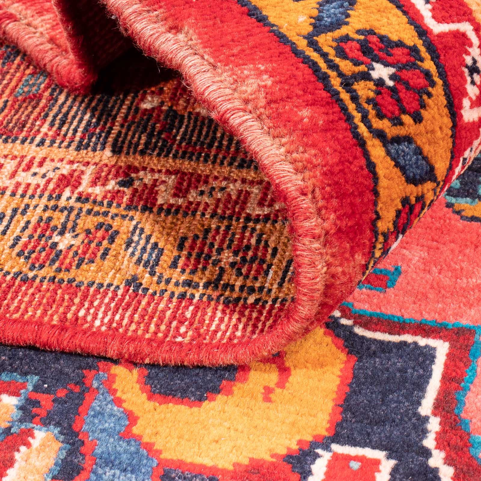 Tapis persan - Nomadic - 341 x 242 cm - rouge