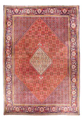 Tapis persan - Bidjar - 420 x 310 cm - terracotta
