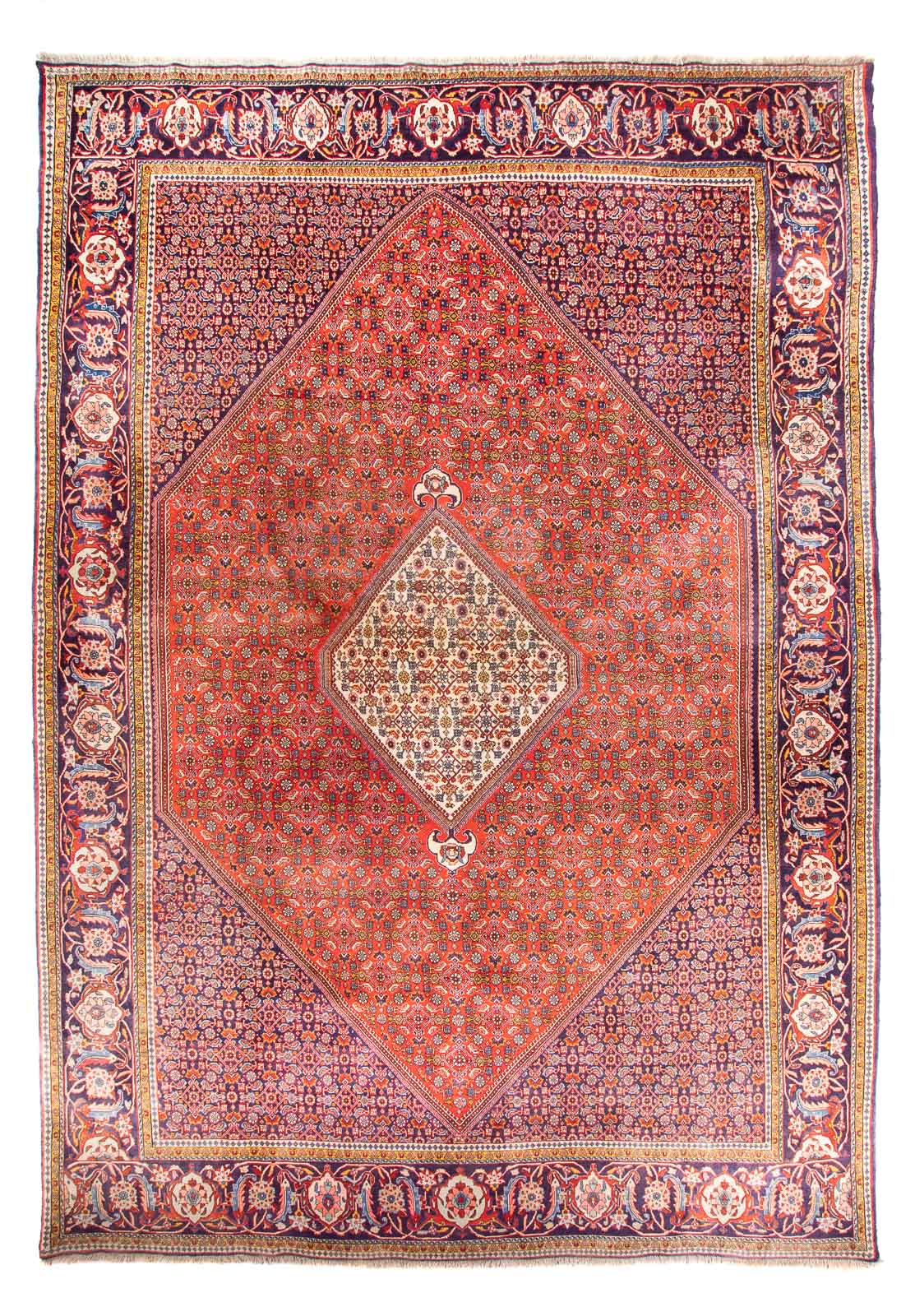 Tapis persan - Bidjar - 420 x 310 cm - terracotta