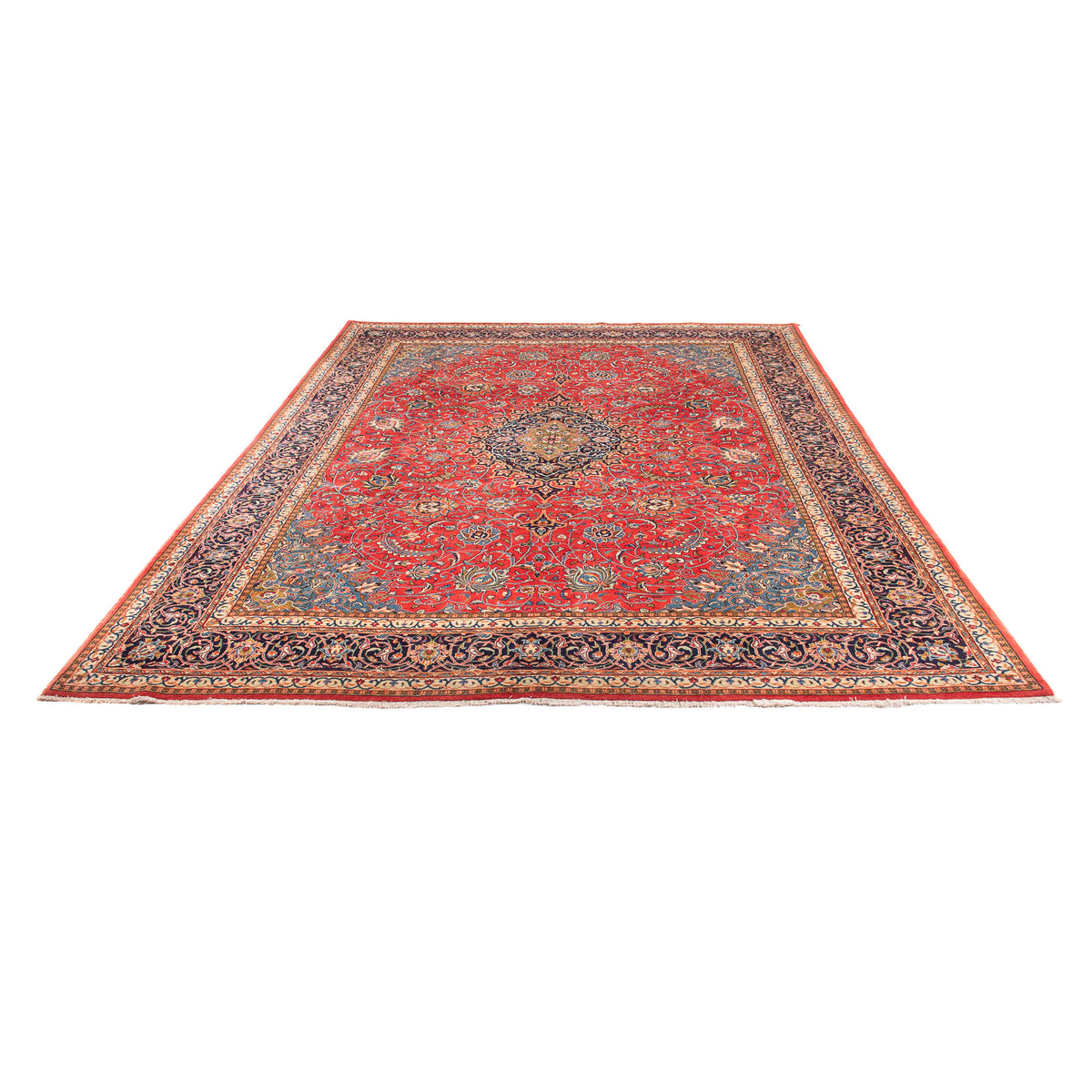 Tapis persan - Classique - 397 x 305 cm - rouge