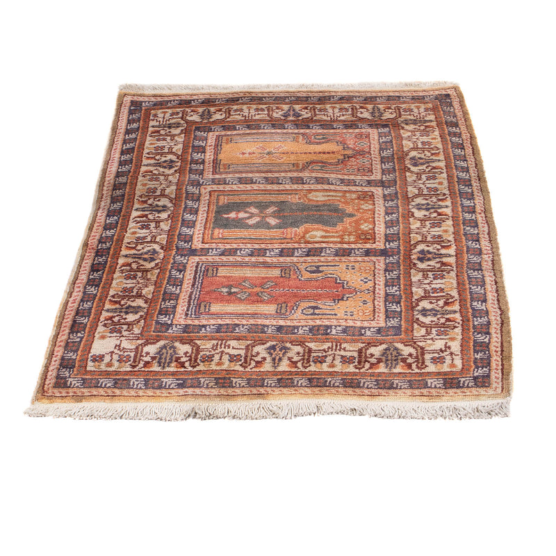 Tapis en soie - Kayseri - 97 x 61 cm - multicolore