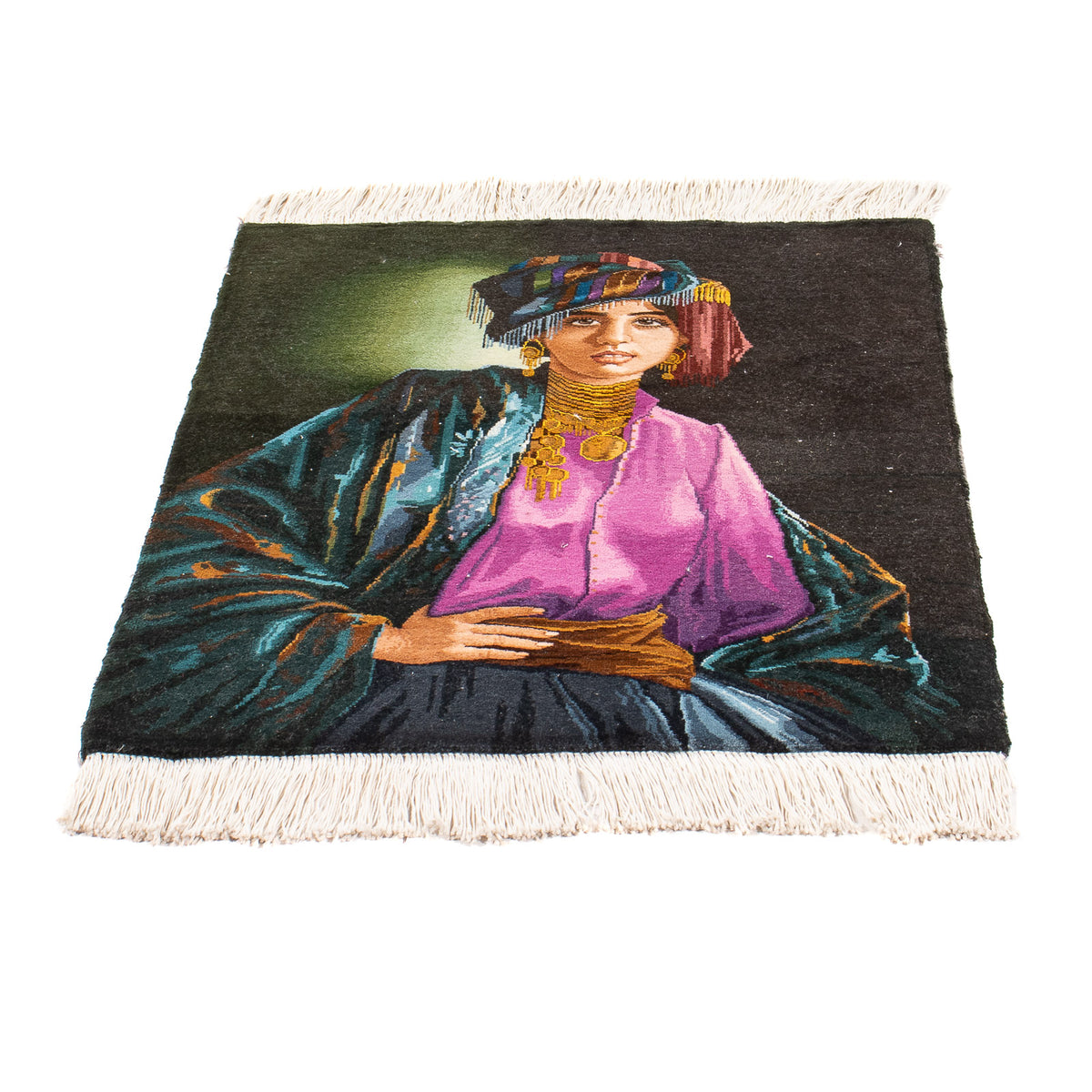 Tapis persan - Tabriz - 75 x 58 cm - multicolore