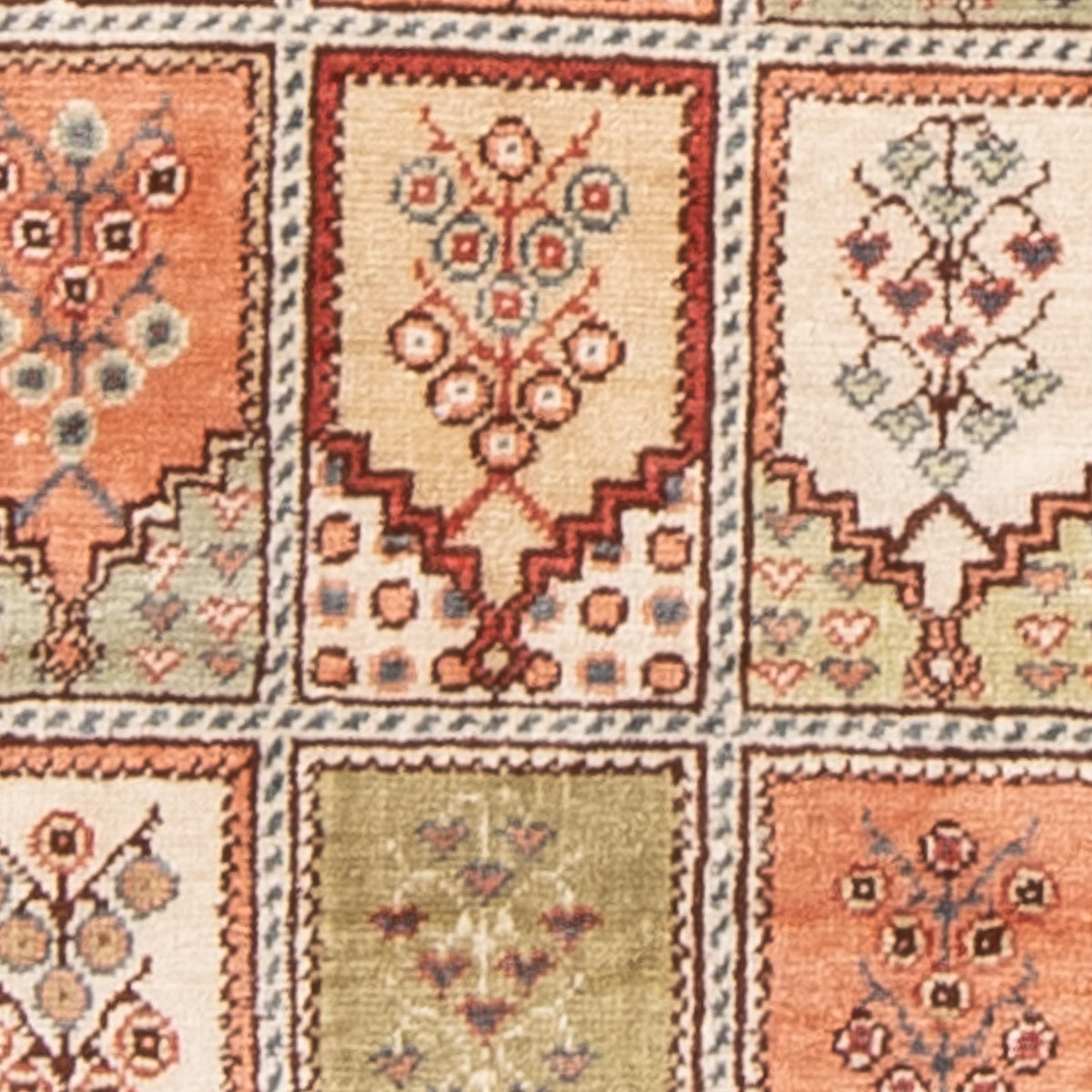 Tapis oriental - Hereke - 59 x 45 cm - multicolore