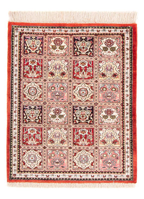 Tapis en soie - Ghom soie - Premium - 71 x 58 cm - multicolore