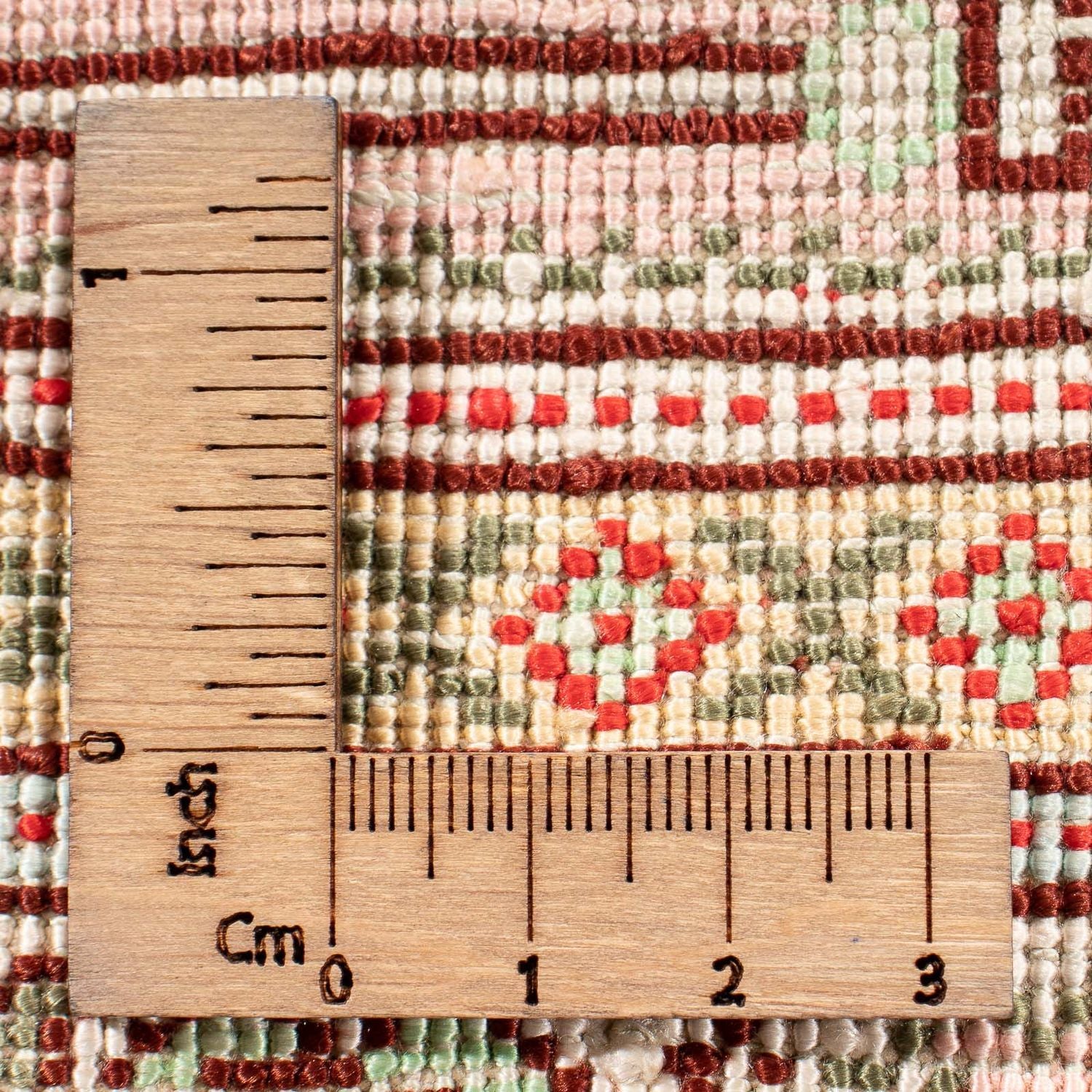 Tapis oriental - Hereke - 61 x 41 cm - multicolore