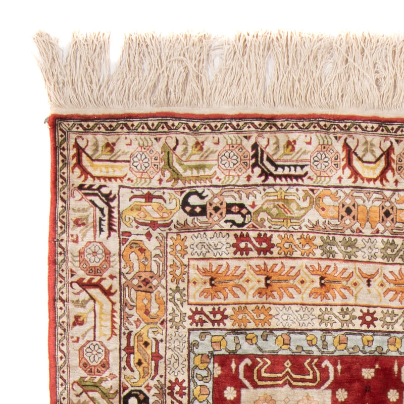 Tapis oriental - Hereke - 119 x 72 cm - multicolore