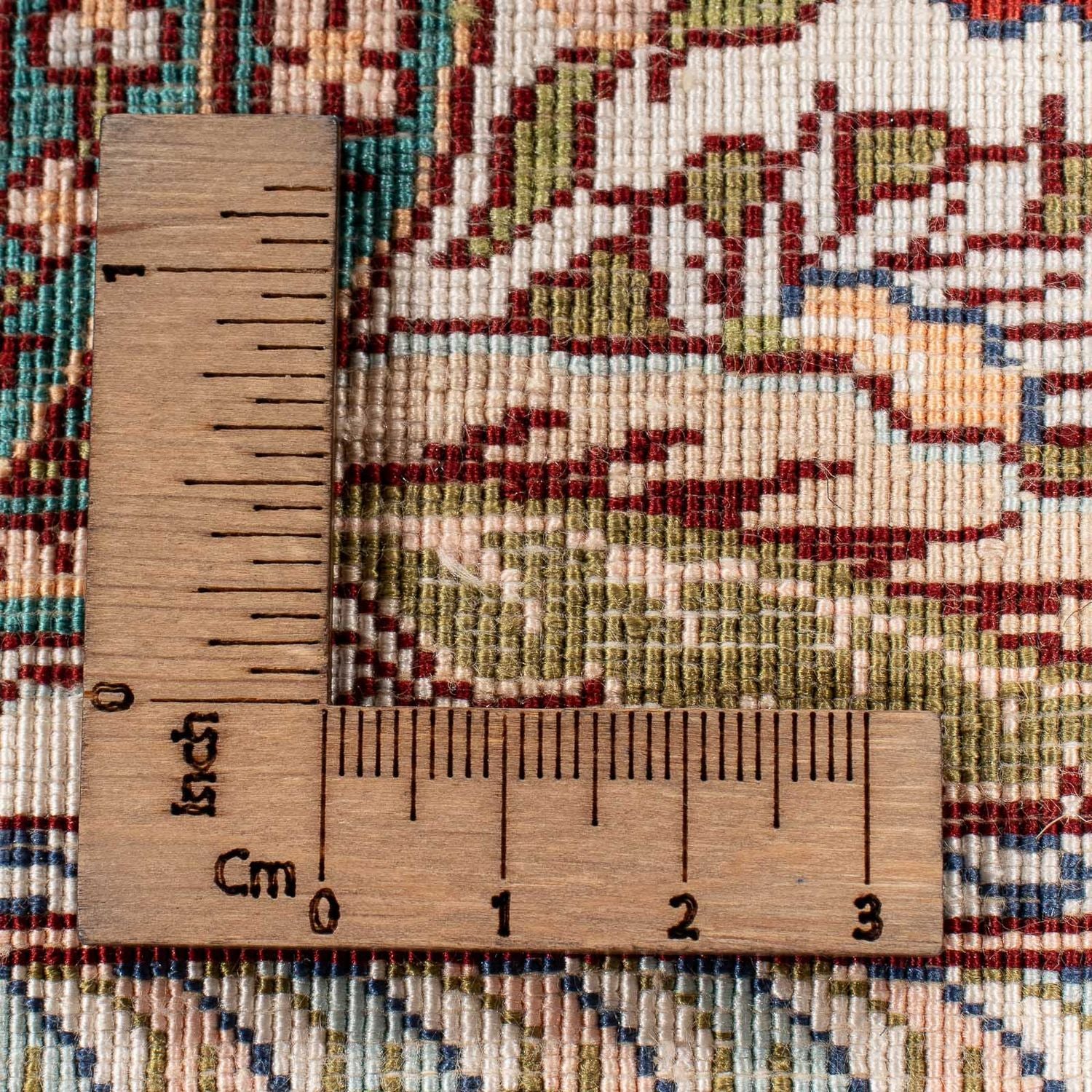 Tapis oriental - Hereke - 91 x 62 cm - multicolore