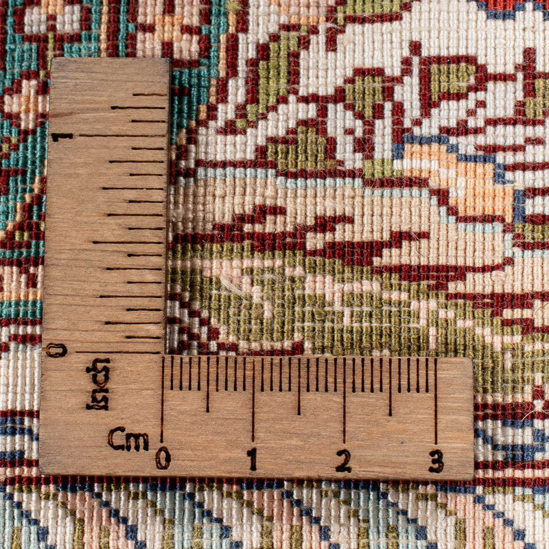 Tapis oriental - Hereke - 91 x 62 cm - multicolore