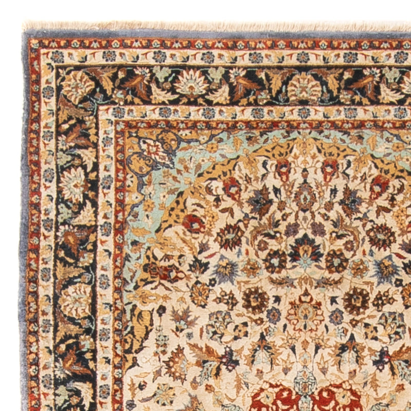 Tapis en soie - Soie chinoise - 154 x 94 cm - multicolore