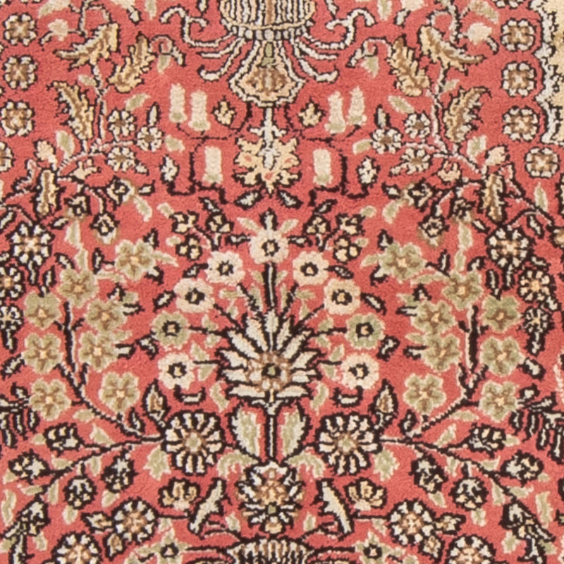 Tapis en soie - Soie chinoise - 86 x 64 cm - rouge