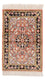 Tapis en soie - Soie chinoise - 93 x 62 cm - rouge