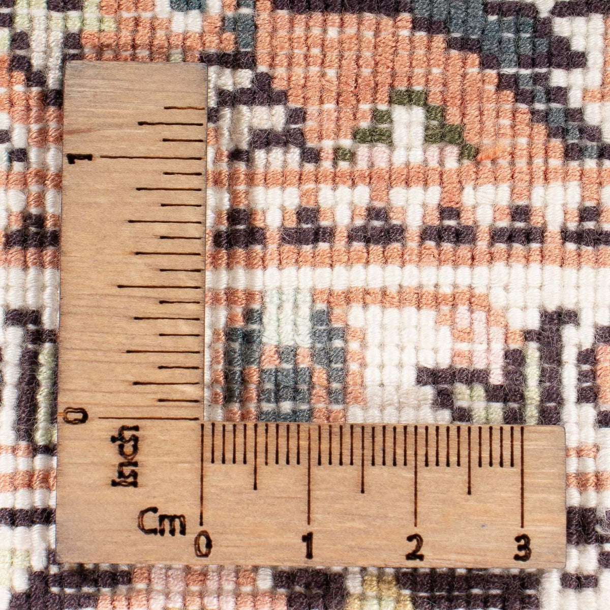 Tapis en soie - Soie chinoise - 91 x 63 cm - beige