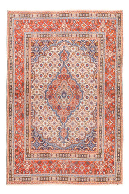 Tapis persan - Classique - 140 x 96 cm - rouge clair