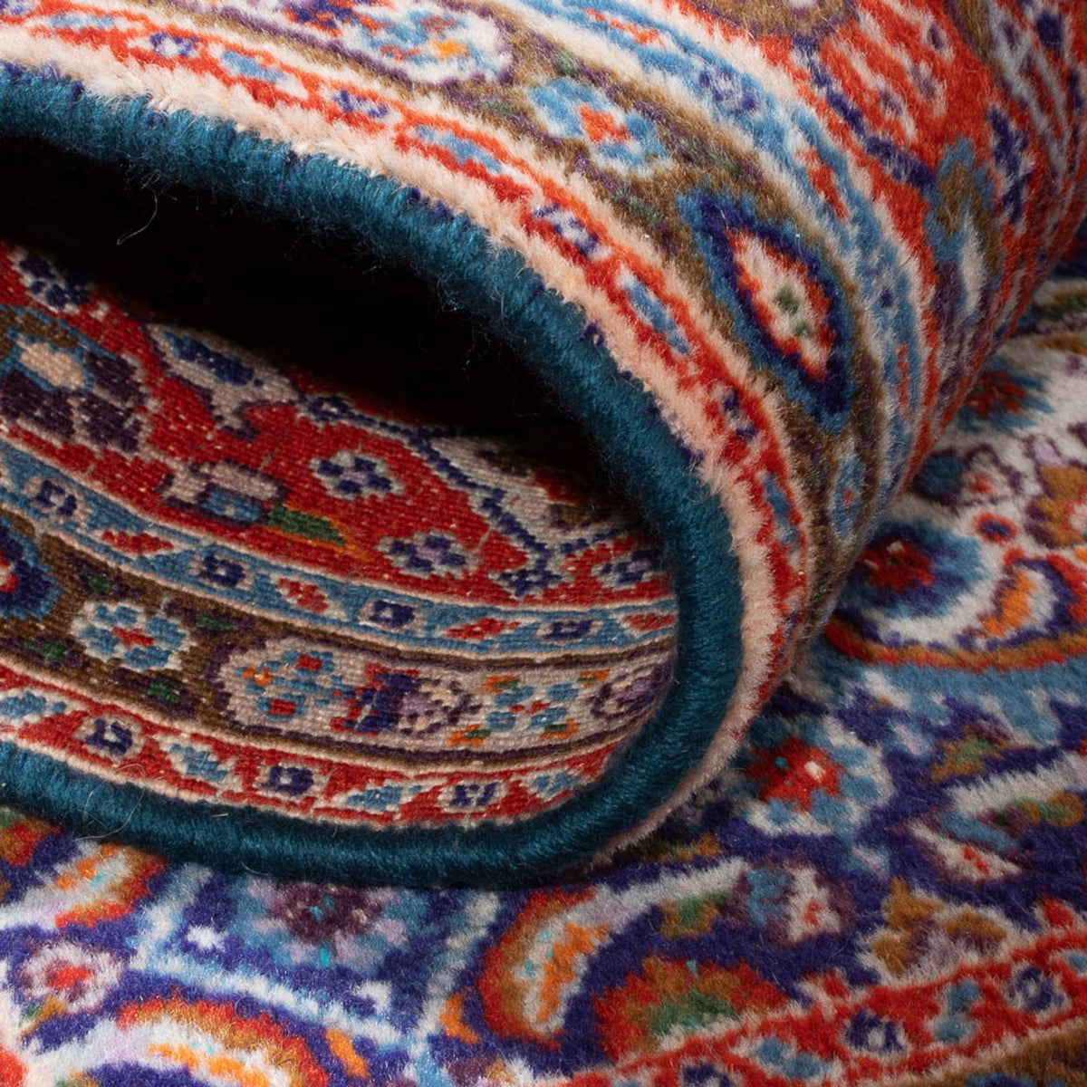 Tapis persan - Classique - 140 x 96 cm - rouge clair