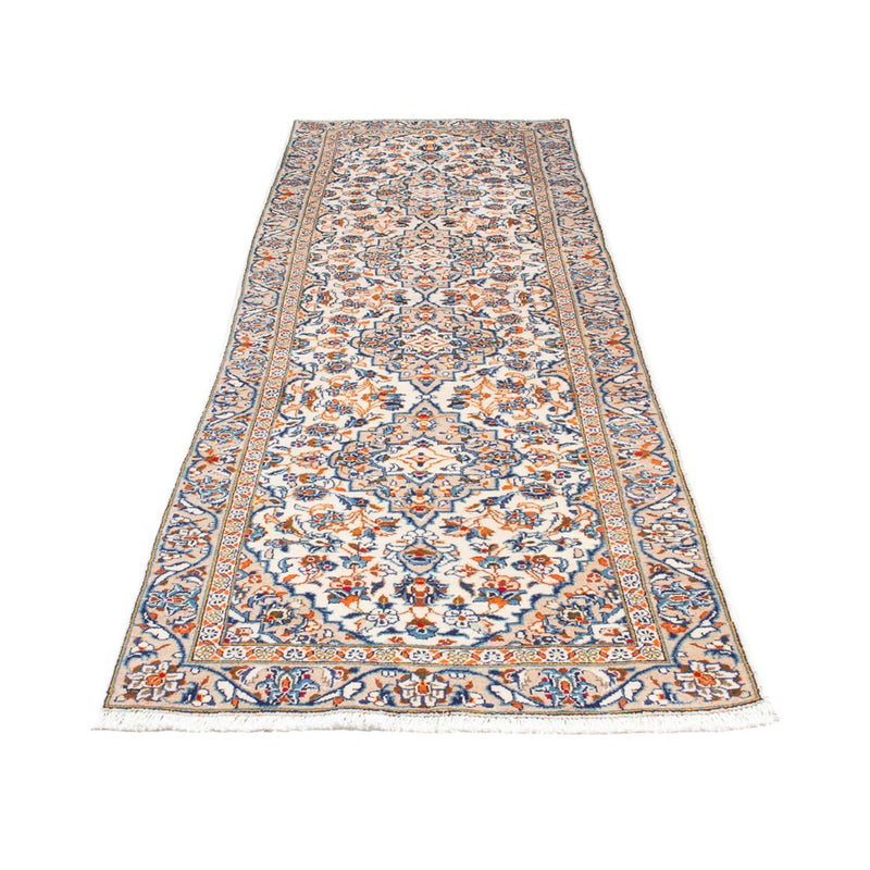 Tapis de couloir Tapis persan - Keshan - 310 x 85 cm - beige foncé