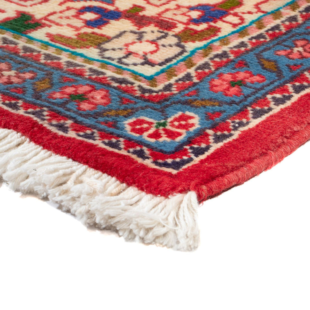 Tapis persan - Nomadic - 131 x 78 cm - rouge foncé